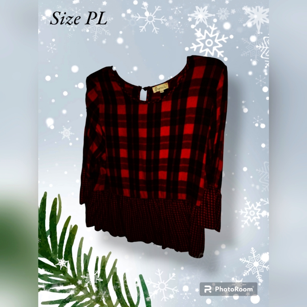 Cute Stylish checkered top size PL